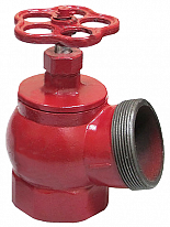 КПК 50-2 Клапан чугунный, угловой 125° (муфта/цапка)